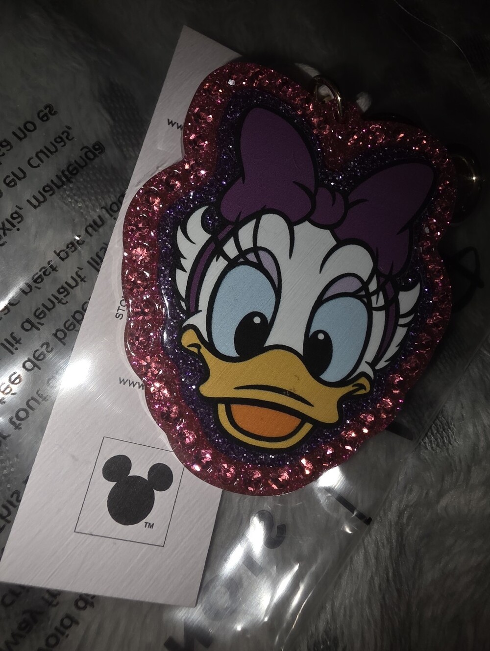 Stoney Clover X DISNEY Daisy Duck Bag Charm NWT